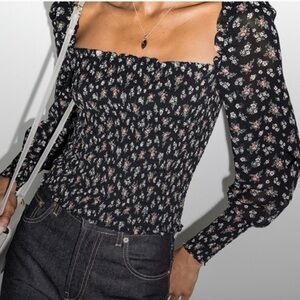 REFORMATION Pinto Top Size Large